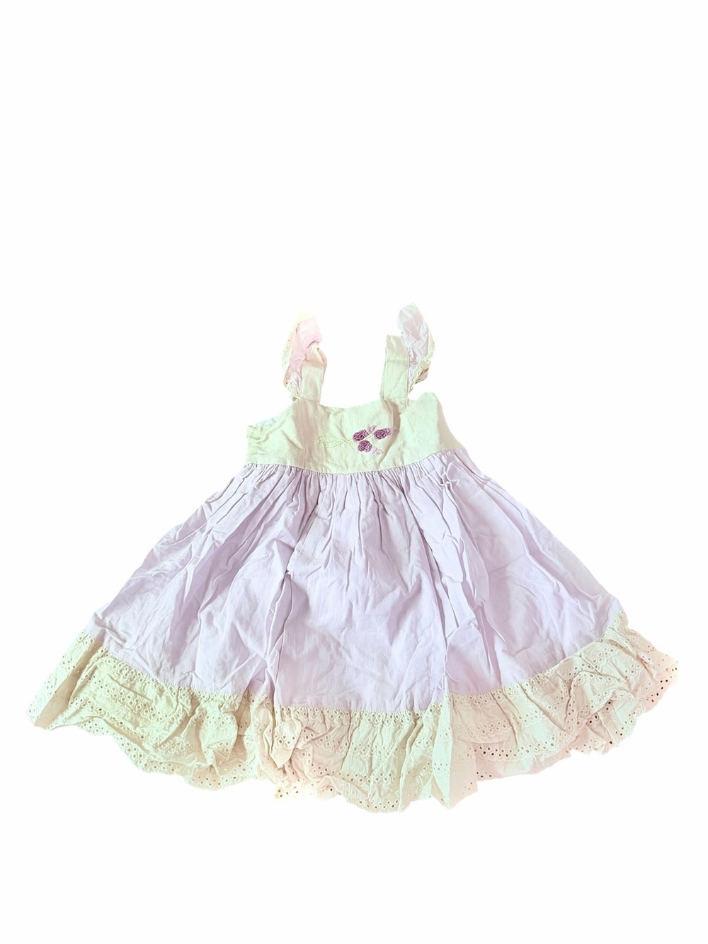Well Dressed Wolf Garden Heirloom Dress Sz 2T